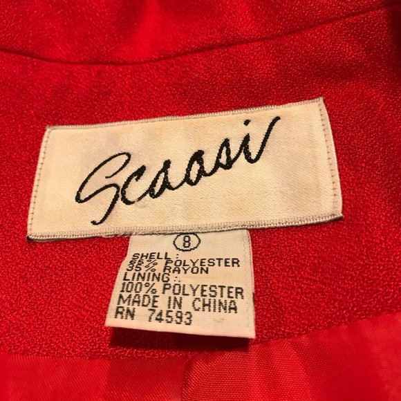 Scaasi Double Breasted Jacket - Picture 6 of 6